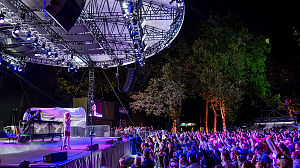 Thumbnail - Baker Boy, Electric Fields, G Flip, Haiku Hands, Peking Duk and You Am I rock the Summer Stage in New York’s Central Park (18 June 2022)